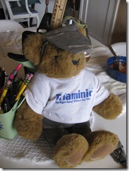 Homeschool Craft Boys Camo Bear