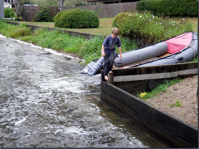 Fall Weather on Devils Lake, Lincoln City Oregon