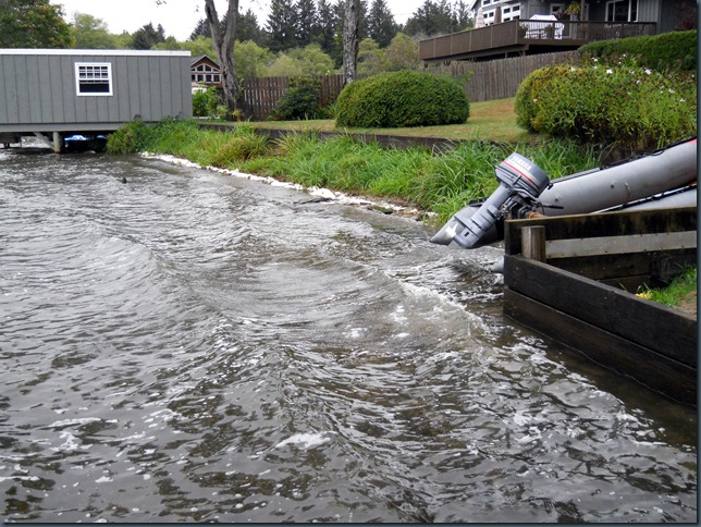 Fall Weather on Devils Lake, Lincoln City Oregon